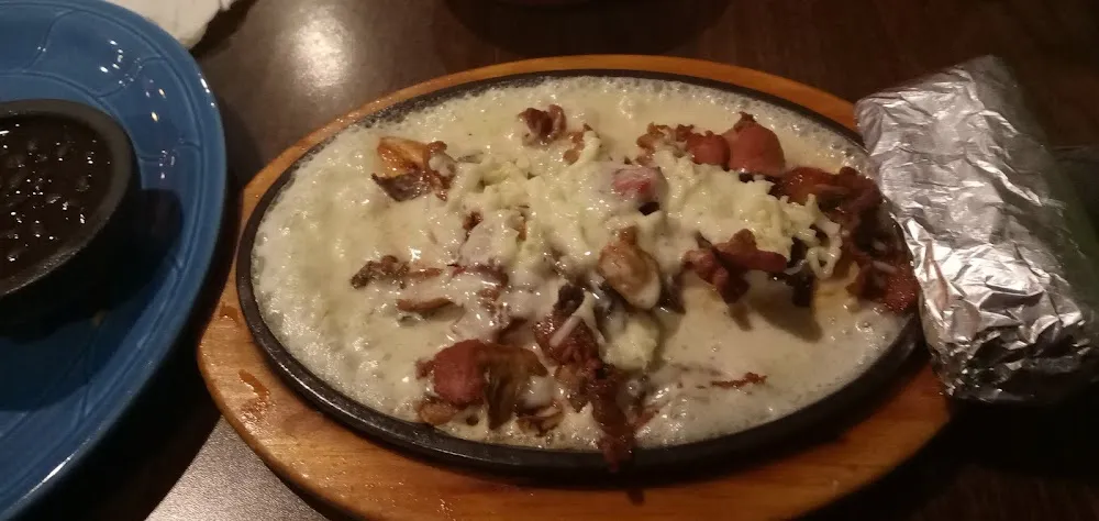Chicken Bacon Mushroom and Queso
